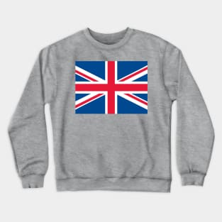 Union Jack Flag Crewneck Sweatshirt